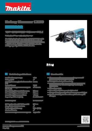 Акумулаторни къртачи SDS Makita DHR202