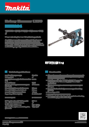 Акумулаторни къртачи SDS Makita DHR264