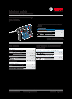 Акумулаторни къртачи SDS Bosch GBH 18V-26