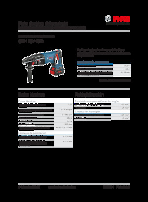 Акумулаторни къртачи SDS Bosch GBH 18V-26 D