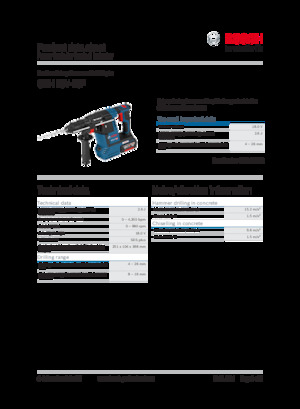 Акумулаторни къртачи SDS Bosch GBH 18V-26F