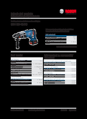 Акумулаторни къртачи SDS Bosch GBH 18V-28 DC
