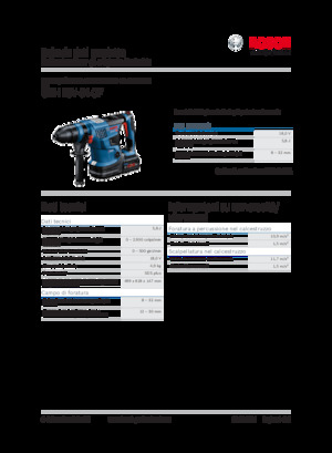 Акумулаторни къртачи SDS Bosch GBH 18V-34 CF