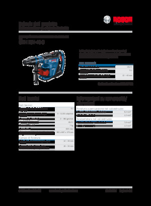 Акумулаторни къртачи SDS Bosch GBH 18V-40 C