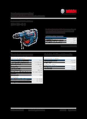 Акумулаторни къртачи SDS Bosch GBH 18V-45 C