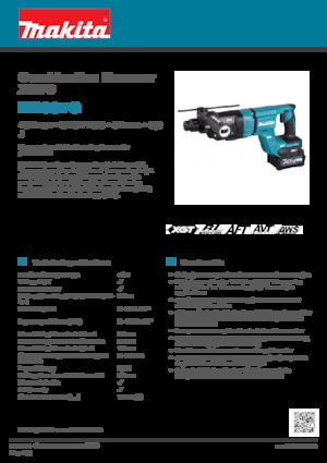 Акумулаторни къртачи SDS Makita HR007G