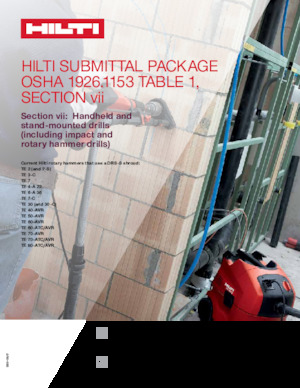 Акумулаторни къртачи SDS Hilti TE 6-A36 