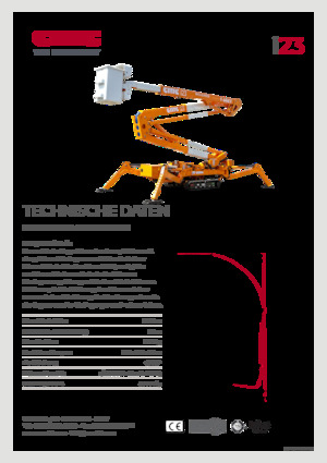 Пълзящи повдигачи с подвижна стрела CMC i23