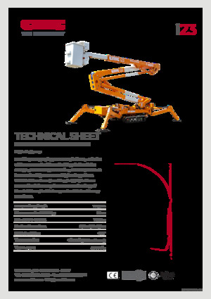 Пълзящи повдигачи с подвижна стрела CMC i23