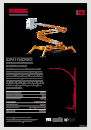 Пълзящи повдигачи с подвижна стрела CMC i23