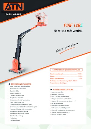 Пълзящи повдигачи с подвижна стрела ATN MYGALE 23