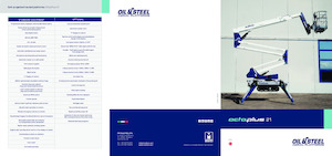 Пълзящи повдигачи с подвижна стрела Oil & Steel Octoplus 21