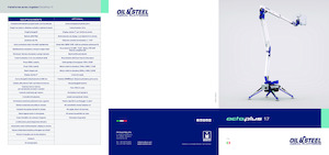 Пълзящи повдигачи с подвижна стрела Oil & Steel Octoplus 21