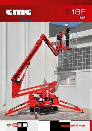 Пълзящи повдигачи с подвижна стрела CMC S18F