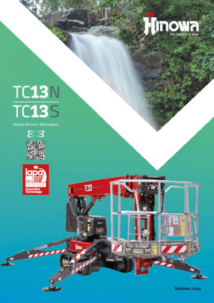 Пълзящи повдигачи с подвижна стрела Hinowa TeleCrawler 13S