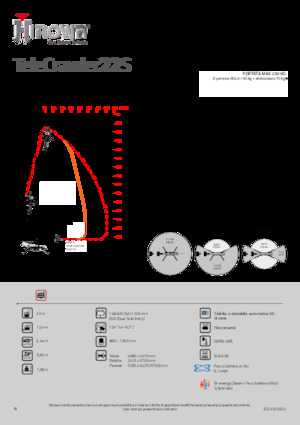 Пълзящи повдигачи с подвижна стрела Hinowa TeleCrawler 22S