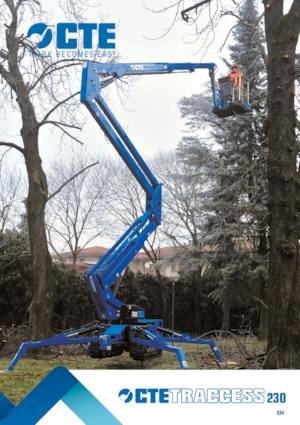 Пълзящи повдигачи с подвижна стрела CTE Traccess 230 Winch