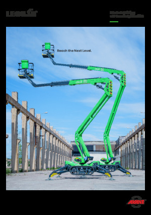 Пълзящи повдигачи с подвижна стрела Leguan 225