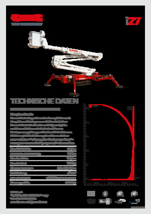 Пълзящи повдигачи с подвижна стрела CMC i27
