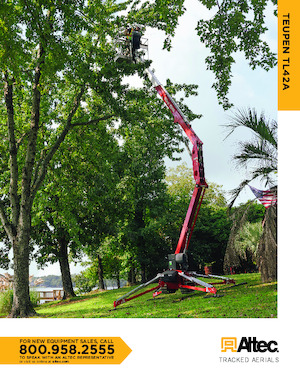 Пълзящи повдигачи с подвижна стрела TEUPEN TL42A