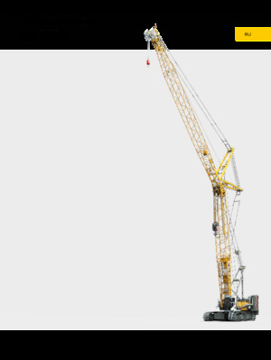 Верижни кранове - решетъчна стрела Liebherr LR 1110 