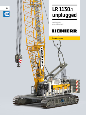 Верижни кранове - решетъчна стрела Liebherr LR 1130.1 Unplugged 