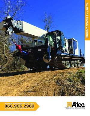 Верижни кранове - телескопична стрела Altec AC45-127S-TC