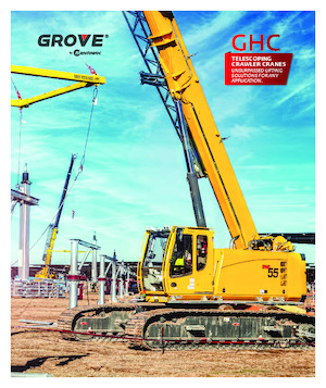 Верижни кранове - телескопична стрела Grove GHC85