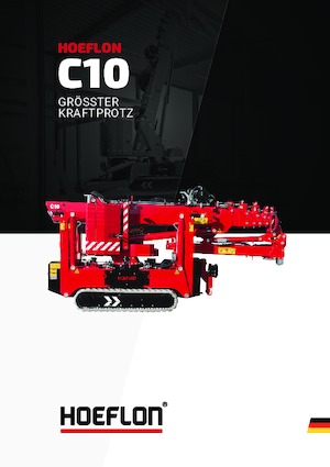 Верижни кранове - телескопична стрела Hoeflon Hoeflon C10
