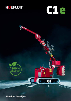Верижни кранове - телескопична стрела Hoeflon Hoeflon C1e