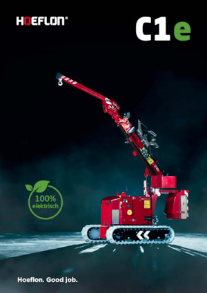 Верижни кранове - телескопична стрела Hoeflon Hoeflon C1e