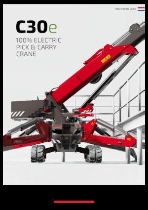 Верижни кранове - телескопична стрела Hoeflon Hoeflon C30e