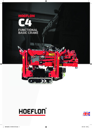 Верижни кранове - телескопична стрела Hoeflon Hoeflon C4e