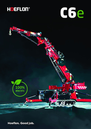 Верижни кранове - телескопична стрела Hoeflon Hoeflon C6e