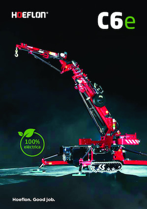 Верижни кранове - телескопична стрела Hoeflon Hoeflon C6e