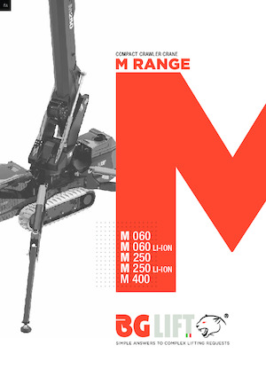 Верижни кранове - телескопична стрела BG Lift M 060 Li-ion