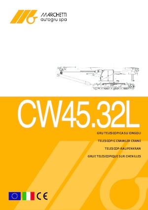 Верижни кранове - телескопична стрела Marchetti Orsa 45.32L