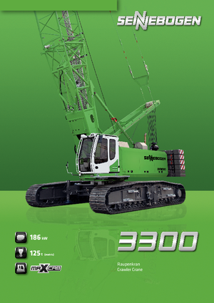 Верижни кранове - решетъчна стрела Sennebogen 3300 Star Lifter