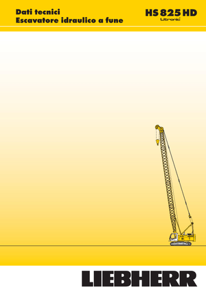 Верижни кранове - решетъчна стрела Liebherr HS 825 HD Litr.