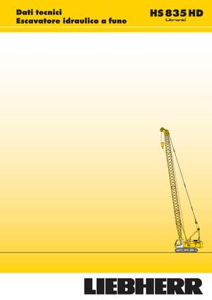 Верижни кранове - решетъчна стрела Liebherr HS 835 HD Litr.