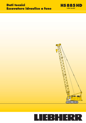 Верижни кранове - решетъчна стрела Liebherr HS 885 HD Litr.