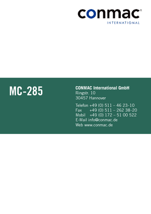 Верижни кранове - телескопична стрела Maeda MC 285 CRM-E