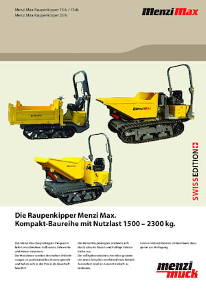 Самосвали на вериги Menzi 23rk