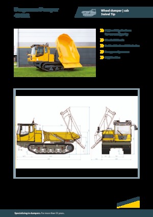 Самосвали на вериги Bergmann 4010R
