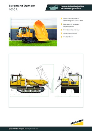 Самосвали на вериги Bergmann 4010R