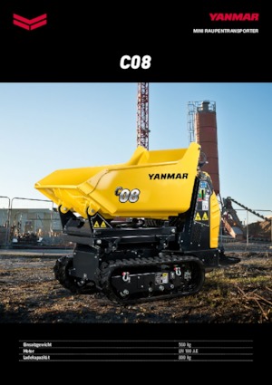 Самосвали на вериги Yanmar C 08 HI Tip +