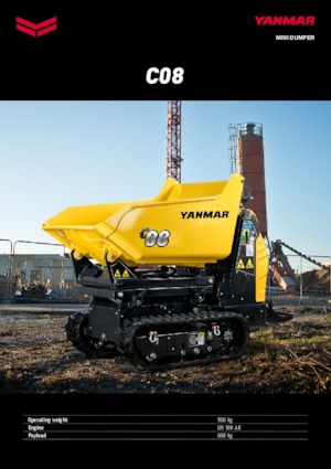 Самосвали на вериги Yanmar C 08 HI Tip +