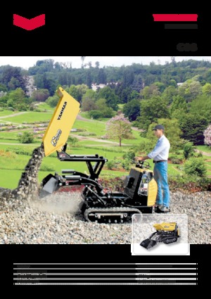 Самосвали на вериги Yanmar C 08 HI Tip +