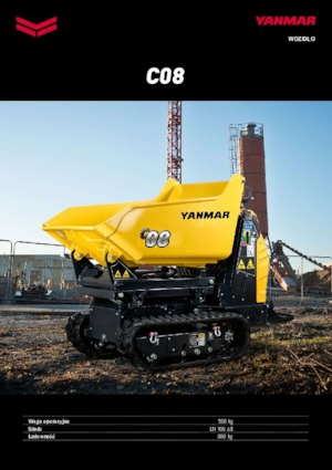 Самосвали на вериги Yanmar C 08 HI Tip +