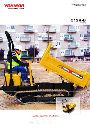 Самосвали на вериги Yanmar C 12 RB